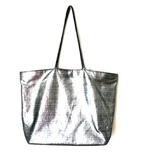 Silver Pattern Tote